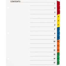 Business Source BSN21904 Index Divider